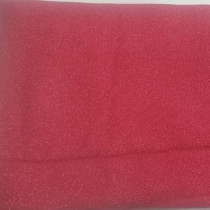 Red sparkle scarf